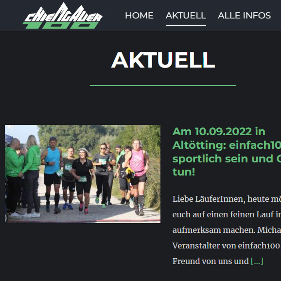 einfach einhundert 2022 – Chiemgauer100